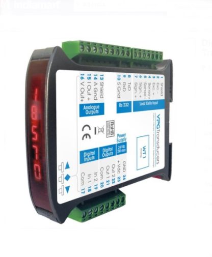 Indicador de peso con salida analógica Vishay WT1